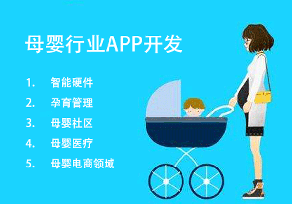 母嬰行業(yè)APP開發(fā)可以考慮哪些領(lǐng)域--廣州app制作酷蜂科技