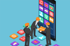 app開發(fā)公司酷蜂科技全員開心踏浪