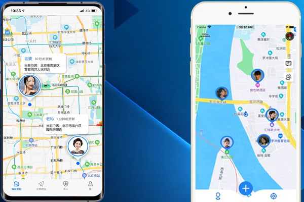 軟件定制開發(fā)手機定位APP方便親友之間位置共享--廣州app酷蜂科技