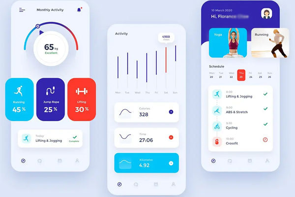 運動健康app定制軟件開發(fā)讓運動變得科學(xué)合理--APP開發(fā)公司廣州酷蜂科技